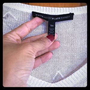 Brand new Whtie House Black Market sweater